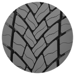 265/70 R19.5 140/138M Kmax D 16PR Goodyear