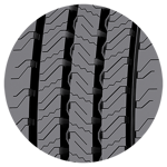 305/70 R19.5 148/145M Hybrid HS3 18PR Continental