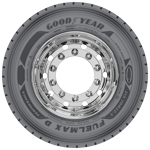 315/70 R22.5 154L/152M FuelmaxDPerf.M+S Goodyear
