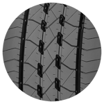 265/70 R17.5 139/136M Kmax S 16PR Goodyear