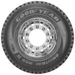 385/55 R22.5 160K Omnitrac MSD II 20PR 3PMSF Goodyear
