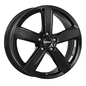 DEZENT TU BLACK 6.5X17 5X100 ET48 57.1