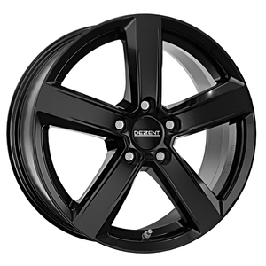 DEZENT TU BLACK 7.5X18 5X114.3 ET38 71.6