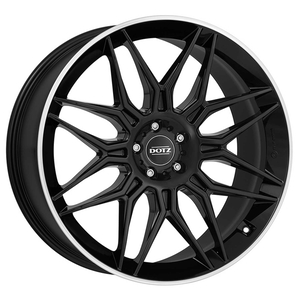 DOTZ SPA BLACK 8X18 5X100 ET48 60.1