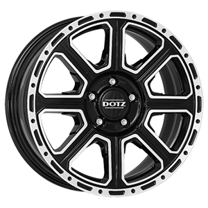 Kalahari black 8,0x18 5x120 ET30 MB72,6 Dotz