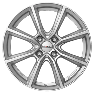 DEZENT TN SILVER 6X16 4X100 ET43 57.1