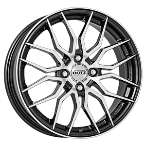 LimeRock dark 7,0x17 4x100 ET44 MB56,6 Dotz