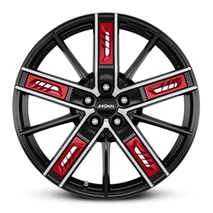 RONAL R67 RED RIGHT 8.5X20 5X114.3 ET40 82