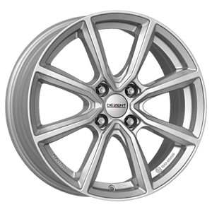 TN silver 5,5x15 4x100 ET40 MB54,1 Dezent