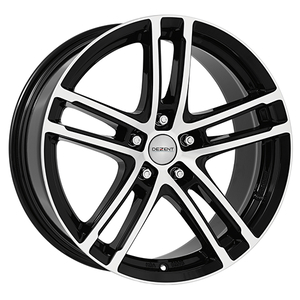 TZ-c dark 6,5x16 5x112 ET22 MB66,6 Dezent