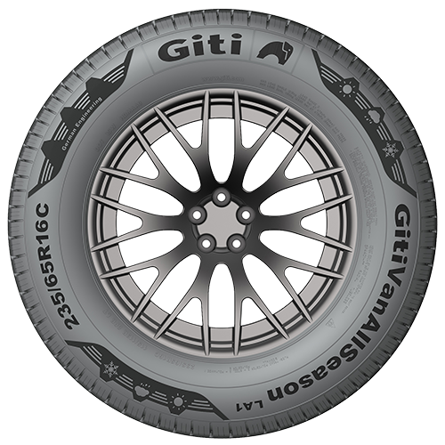 185/75 R16C 104/102R GitiVanAllSeason LA1 8PR Giti