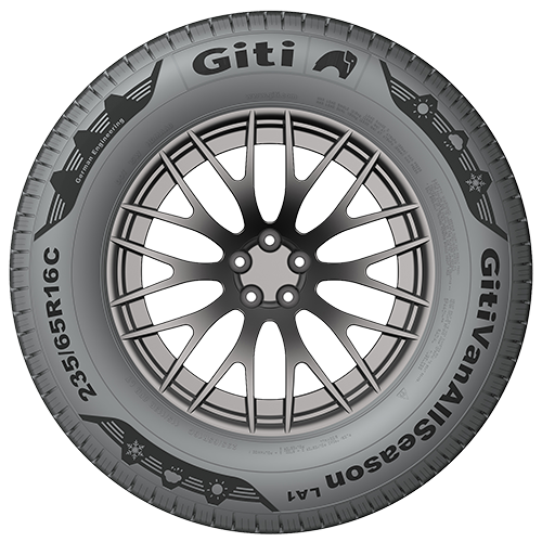215/65 R15C 104/102T GitiVanAllSeason LA1 6PR Giti
