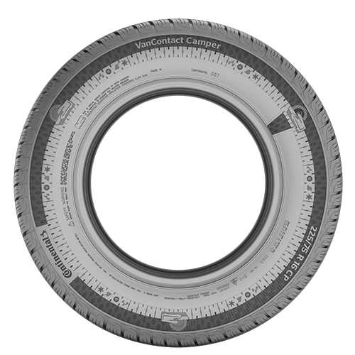 255/55 R18CP 120R VanContact Camper M+S 10PR Continental