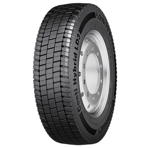 215/75 R17.5 126/124M Hybrid LD3 LRF M+S 12PR Continental