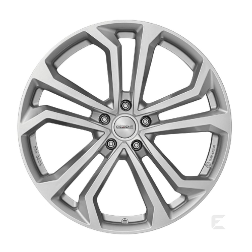 DEZENT TA SILVER 7.5X17 5X112 ET52 66.6