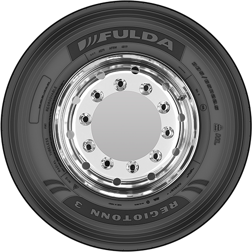 385/65 R22.5 164K/158L Regiotonn 3 HL 20PR 3PMSF Fulda