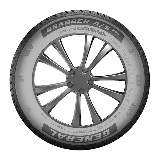 235/65 R17 108V Grabber A/S 365 XL FR M+S General Tire