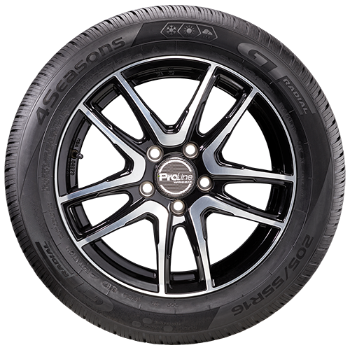 215/55 R17 98W 4Seasons XL 3PMSF GT Radial