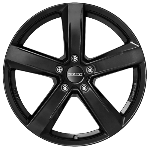 DEZENT TU BLACK 6.5X17 5X100 ET50 54.1