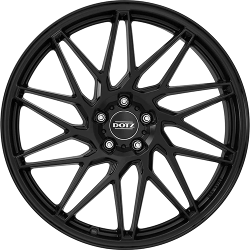 DOTZ TANAKA BLACK 9.5X19 5X112 ET25 70.1