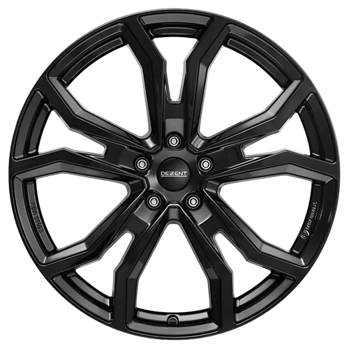 DEZENT TV BLACK 8X19 5X112 ET45 66.6