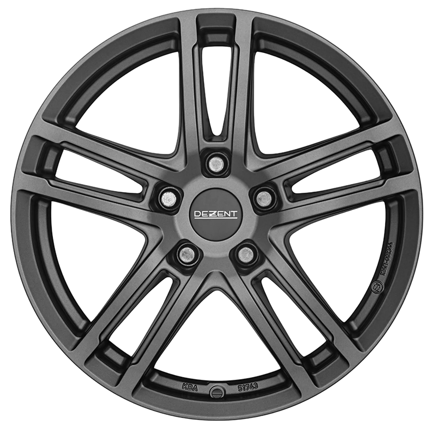 DEZENT TZ Graphit 8X18 5X112 ET38 66.6