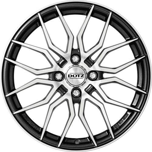 DOTZ LIMEROCK DARK 7X17 4X100 ET44 60.1
