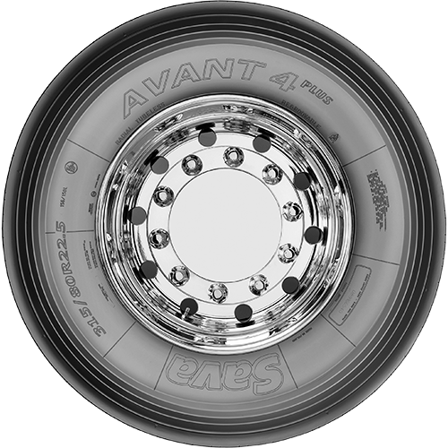 295/60 R22.5 150/149K(147/146L) Avant 4 Plus M+S Sava