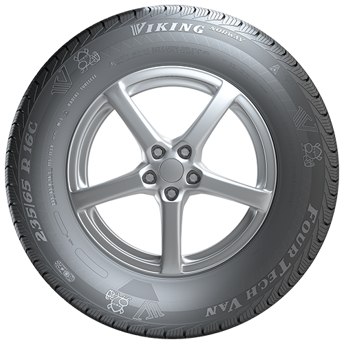 225/70 R15C 112/110 R FourTech Van M+S 8PR Viking