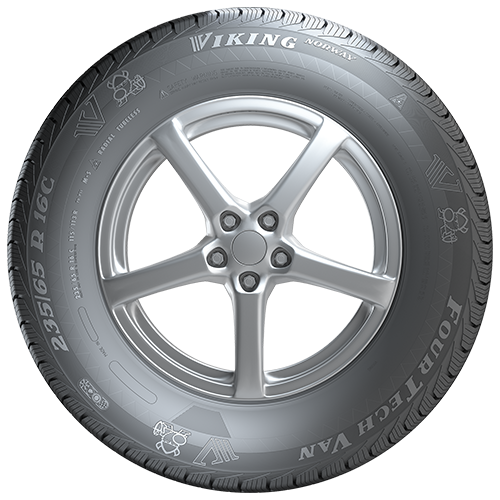 235/65 R16C 115/113R FourTech Van M+S 8PR Viking